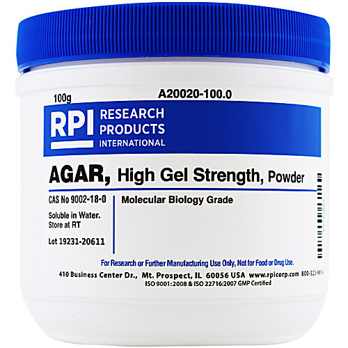agar, high gel strength, powder, 1kg