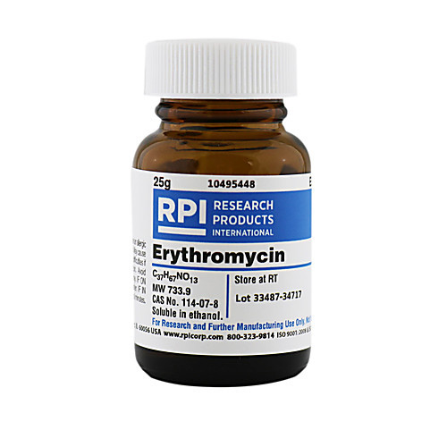 erythromycin, 5g (c08-0565-568)
