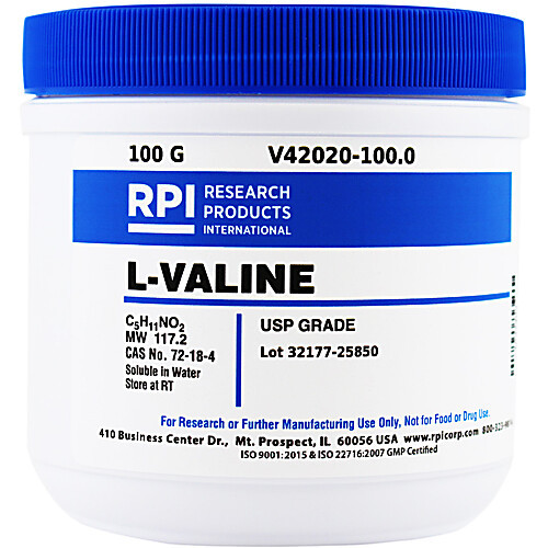 l-valine, 100g (c08-0565-624)