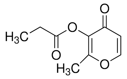 2-methyl-4-oxo-4h-pyran-3-yl propionate