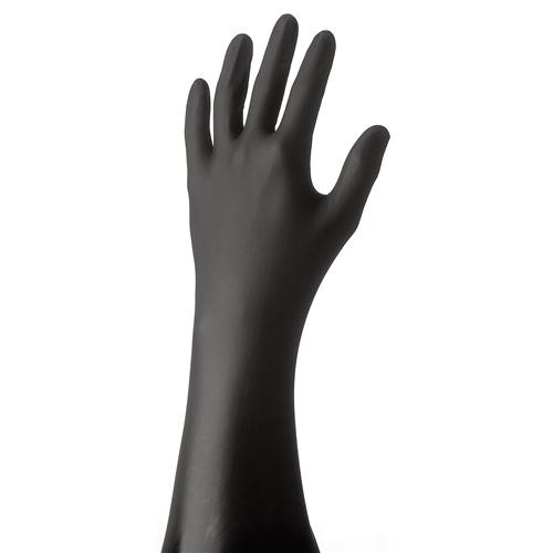 nighthawk defender nitrile gloves, 11 cuff, small (c08-0604-802)