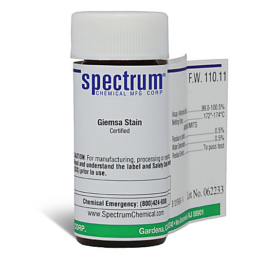 giemsa stain, certified - 100 g