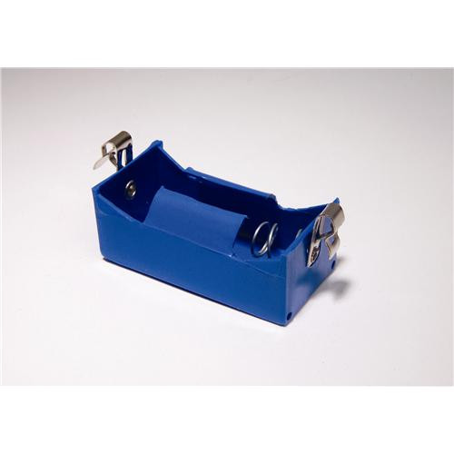 d cell battery holder with fahnestock clips
