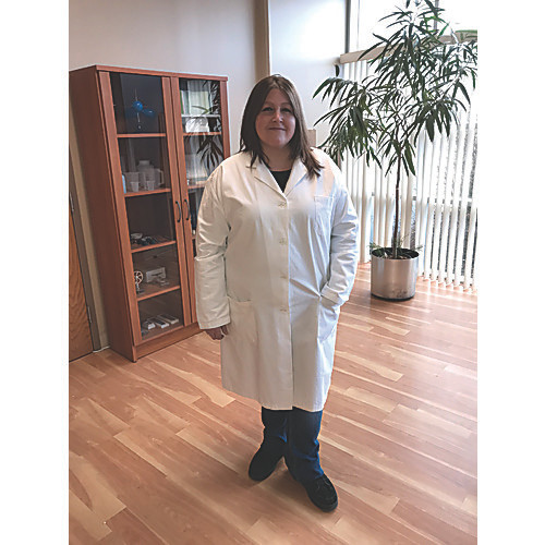 women's lab coat, extra large