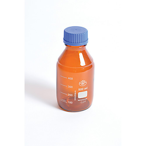 media bottles, amber, 100ml