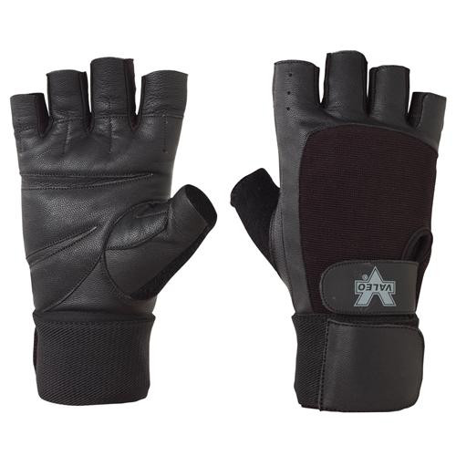 pro material handling fingerless glove w/ wrist support, xl