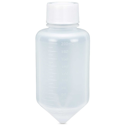 centrifuge tube 250ml large volume attached white screw cap pp 6 bag cs 48