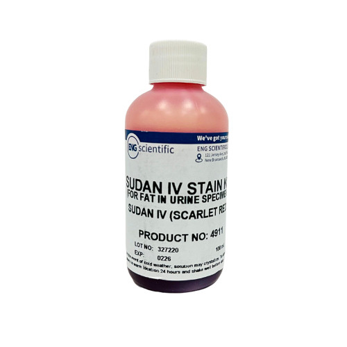 sudan iv (scarlet red) stain kit (100ml)