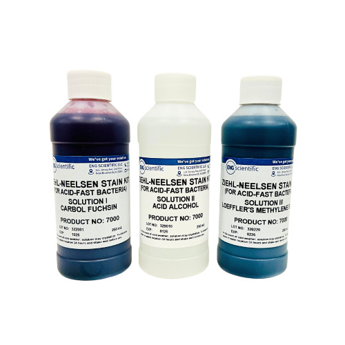 ziehl-neelsen stain kit (3 x 250ml)