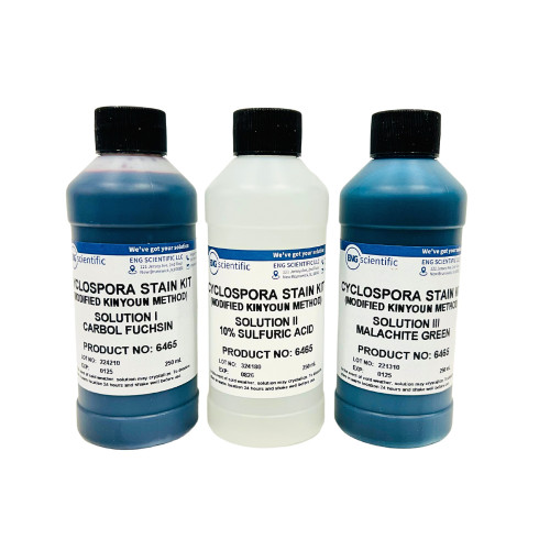 cyclospora stain kit (3 x 250ml)