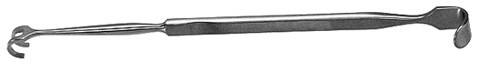jacksn tracheal retractor double ended, 6 3/4"
