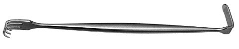 senn retractor, double ended, sharp, length: 6.375