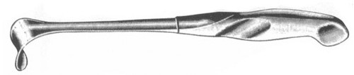 richardson retractor 9 1/2" lamb handle 3/4" wide x 1" deep