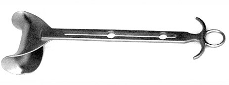 balfour supra-pubic blade 3 3/8 w x 2 3/4 d