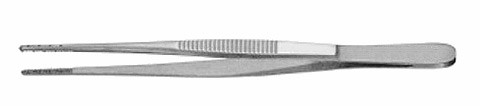 sheen gripping forceps, with pins, length: 5