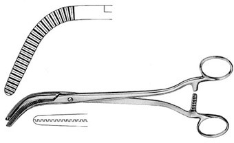 wertheim forceps hemost 25 cm cvd