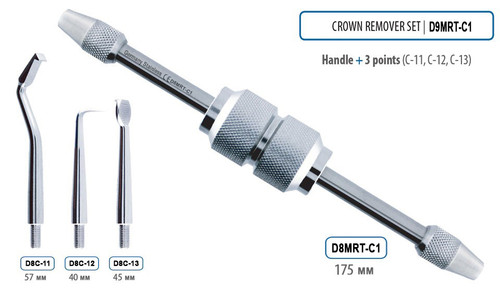 crown remover kit 4 piece