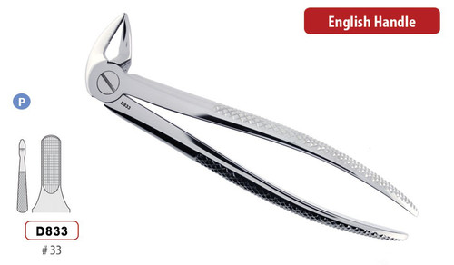 extraction forceps lower roots
