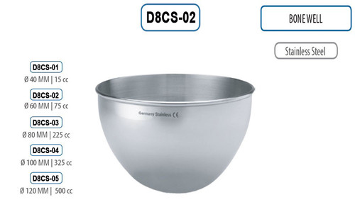 bone well diametre 60mm 75cc