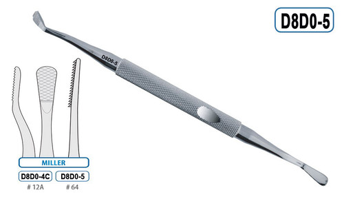 bone file miller fig. 64 180mm