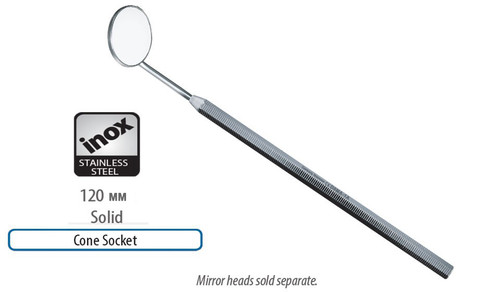 mirror handle solid cone stem 120mm