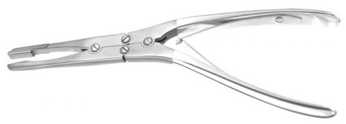 gorney septal morselizer, tungsten carbide, double action, angled, length: 8.5 s1679-6572