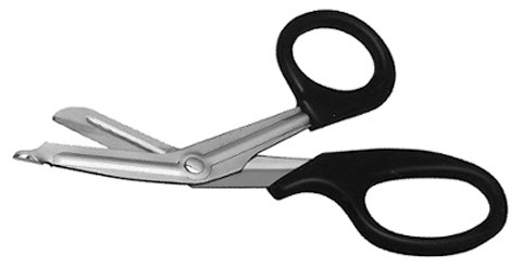 7-1/2" universal scissors, orange handle s1409-4722