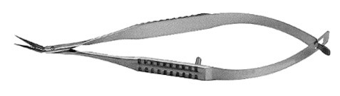 vannas cap scissor angled to side s1609-1839