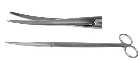 metz scissors curved 8" reg s1329-3320