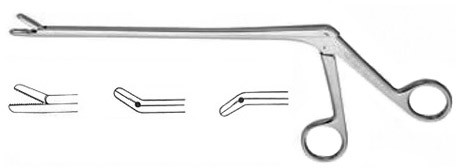 spurling ivd rongeur 7" 4.0 mm x 10 mm jaws with teeth s1579-2302