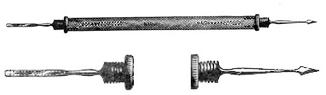 dix foreign body needle with screw socket s1609-2086