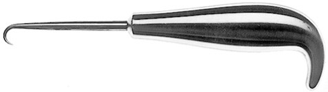 dingman zygoma hook, heavy, sharp, width: 9, length: 7 s1779-1010