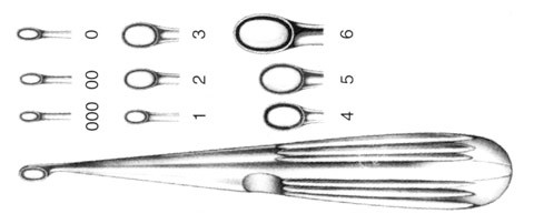 spratt curette, size 1, length: 6.75 s1299-5151