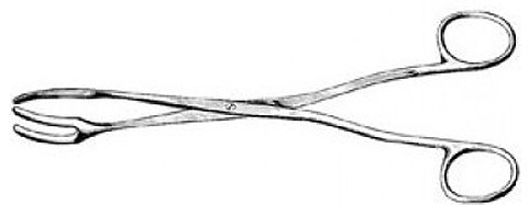 three prong sterilizer forceps, 8" (20.3 cm) s1469-1020