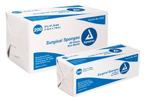 dynarex gauze sponges 10083345