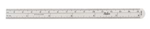 miltex flexible stainless ruler