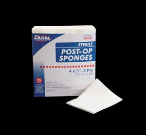 dukal post op sponges 10098147