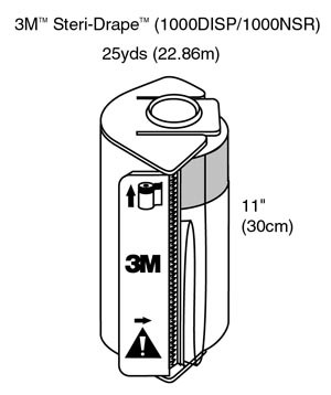 3m steri drape towel drapes 10114200