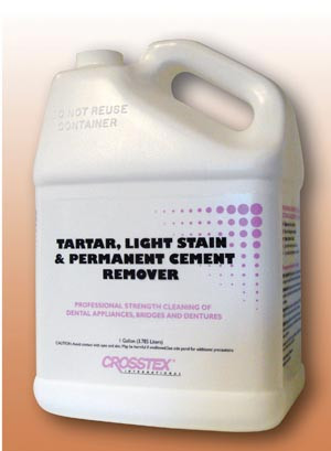 crosstex tartar  stain remover