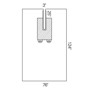 halyard eent split drape 10199831