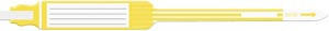 medical id solutions self adhesion insert wristbands tri laminate 10204047