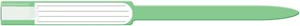 medical id solutions 12 self adhesion insert wristbands soft vinyl 10204072