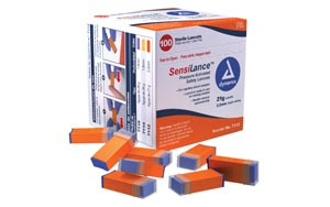 dynarex sensilance safety lancet 10229694