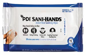 pdi sani hands bedside pack