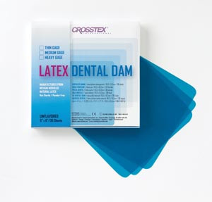crosstex dental dams 10191268