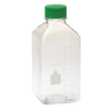 1000ml media bottle, square, pet, individually wrapped, sterile (c33-1614-373)