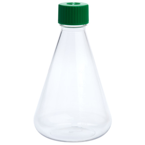 1000ml erlenmeyer flask, vent cap, plain bottom, petg, sterile (c33-1614-762)