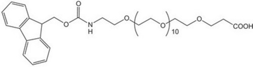 fmoc-nh-(peg)11-cooh (40 atoms)