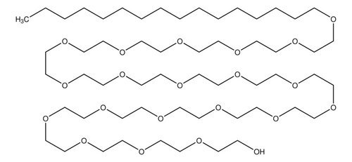 brij 58 (stabilised with 2-tert-butyl-4- (c15-1290-685)
