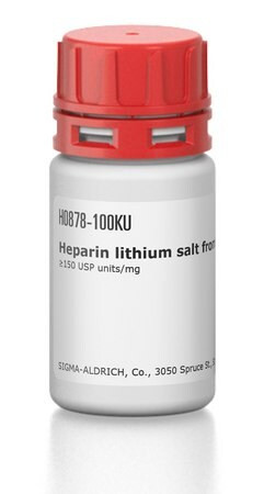 heparin lithium salt from porcine intestinal mucosa (c15-1291-707)